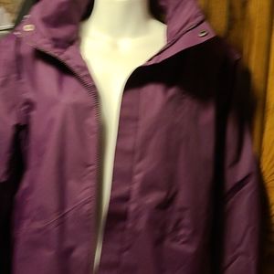 Ladies Light Weight Camel Jacket with Hood